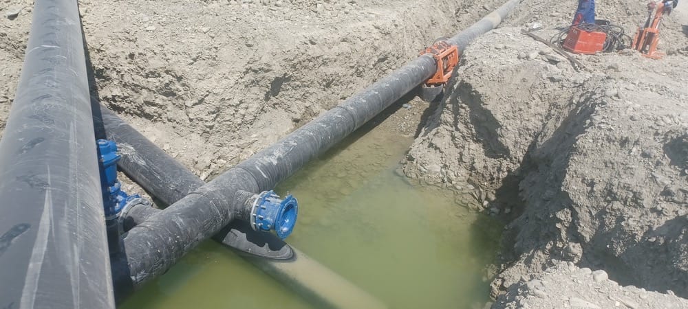 اجرا و فروش لوله و اتصالات پلی اتیلن یاسین در کرج